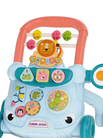 Каталка-ходунки Levatoys синий,арт.368-17