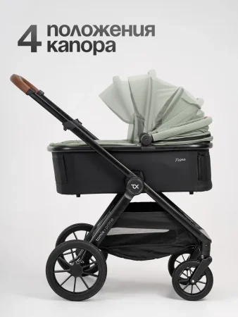 (Т) Коляска 2в1 Bambini Moretti Prime  (Olive)