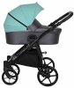 Tutis Коляска 2 в 1 Novo / цвет кожа Antracite Metalic-Mint (темно-серый + мятный)