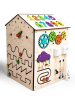 BusyPlay Бизидом Большой Домик 40х55х40см