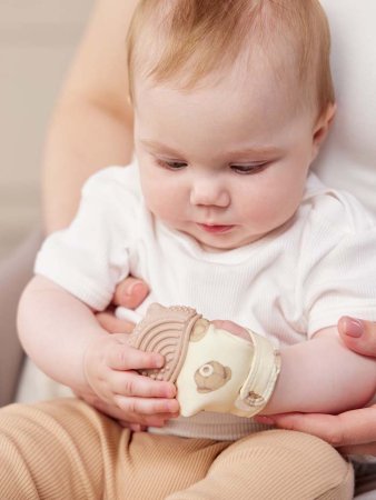 Happy Baby Прорезыватель-рукавичка bear