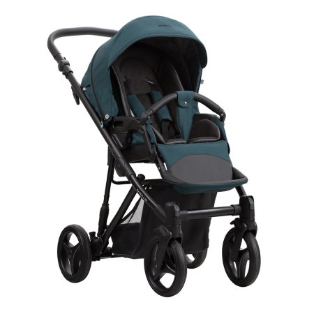 Bebetto Детская коляска 2 в 1 Nitello / цвет 07 ткань / рама черная