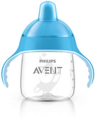 Avent Чашка поильник, 260 мл, с 12 месяцев до 3 лет, голубой, артикул: SCF753/05