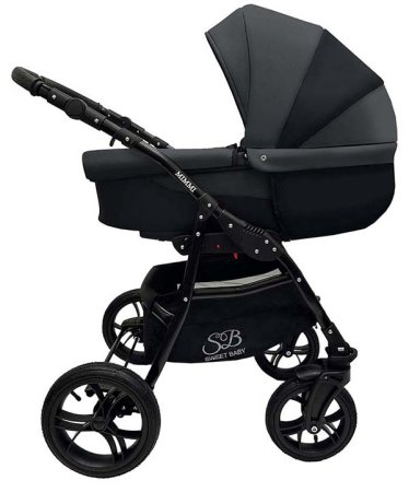 Sweet Baby Коляска 2 в 1 Mimmi / цвет Black (черный)