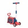 PITUSO Самокат трехколесный 3в1 HD-8814B / цвет Red/Красный