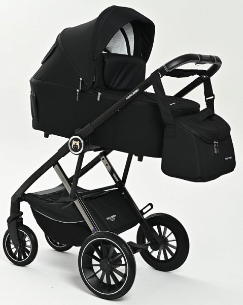 Bambini Moretti Коляска 2 в 1 KR350 / цвет black (черный)